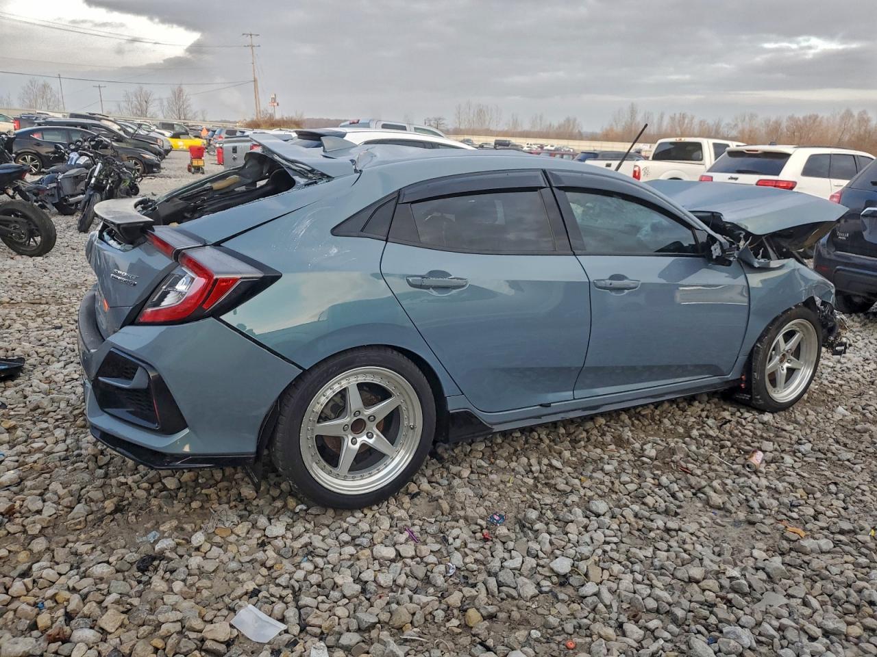 Lot #3309326996 2020 HONDA CIVIC SPOR