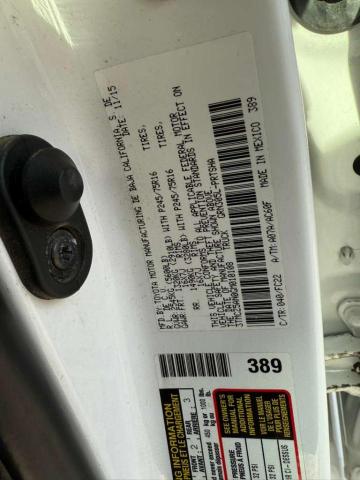 2016 TOYOTA TACOMA DOU #3287312993