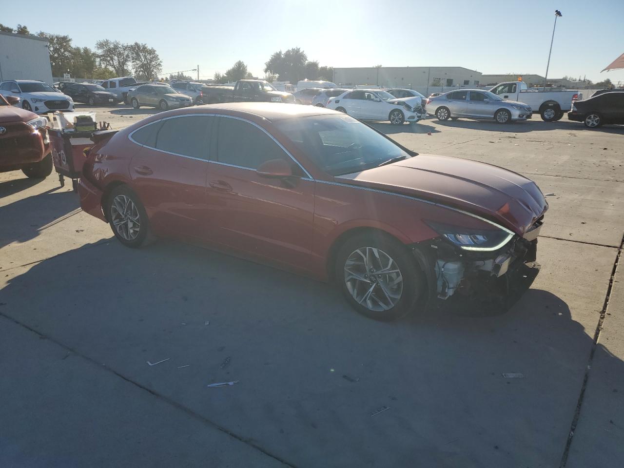 Lot #3304032496 2021 HYUNDAI SONATA SEL