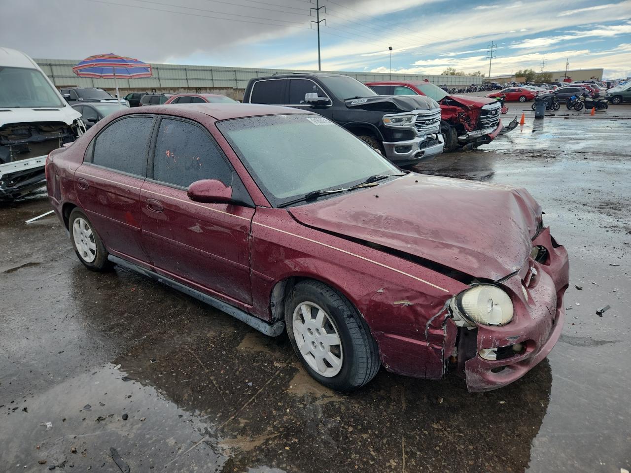 Lot #3298071137 2001 KIA SPECTRA GS