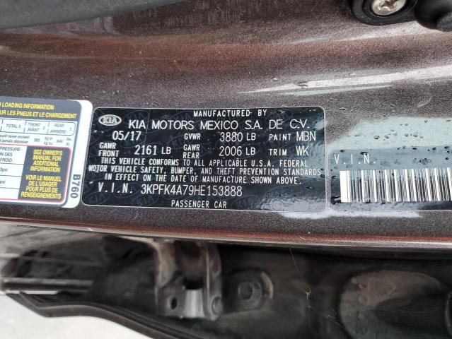 2017 KIA FORTE LX #3291413172