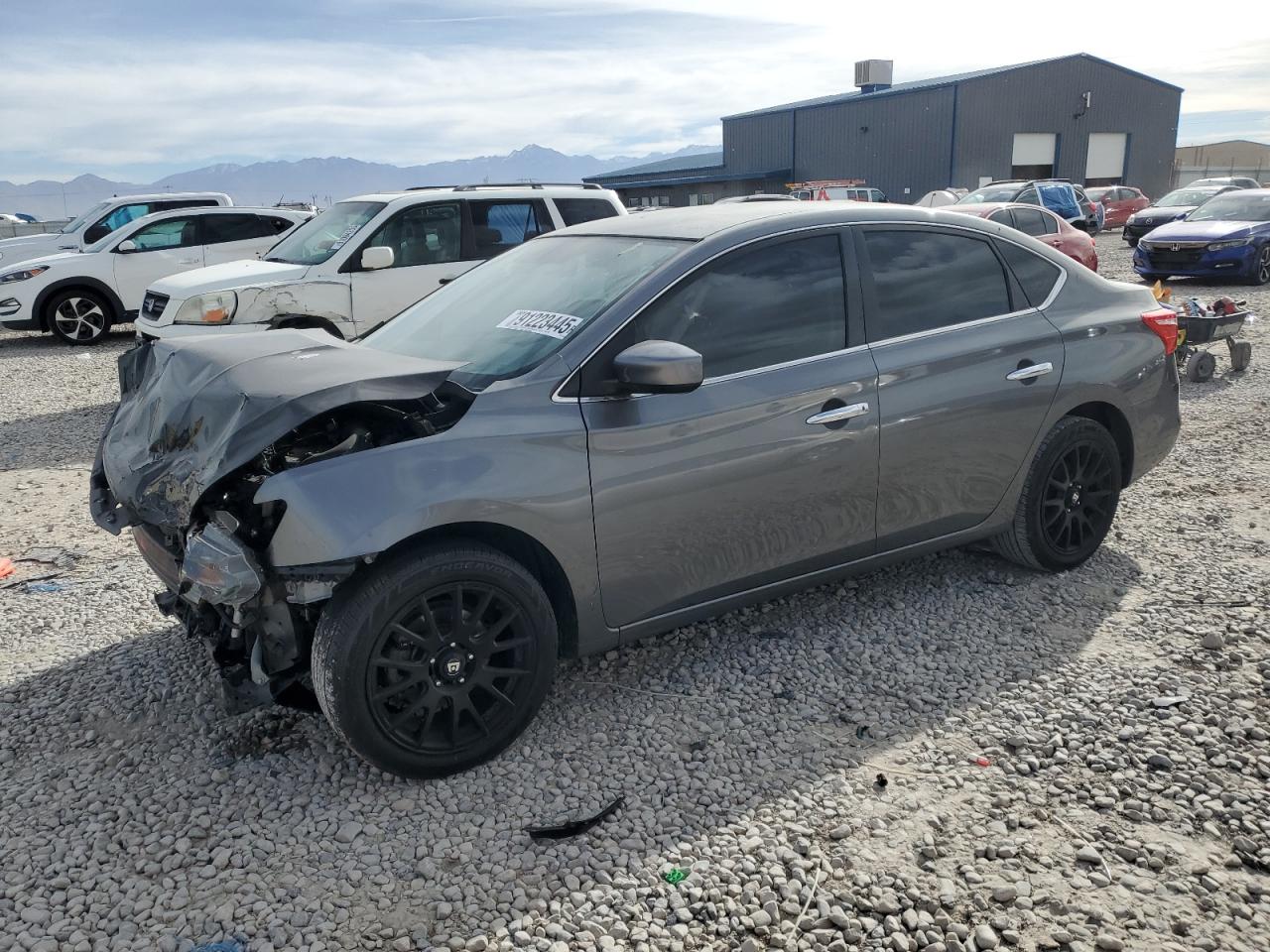Lot #3303686021 2019 NISSAN SENTRA S