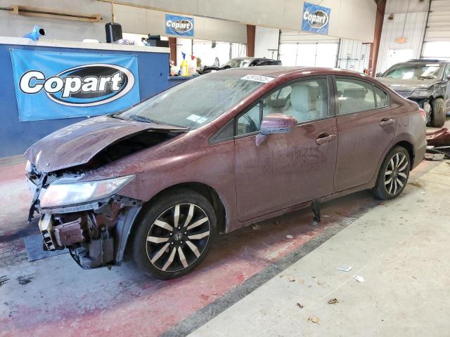 Global Auto Auctions: 2015 HONDA CIVIC EXL