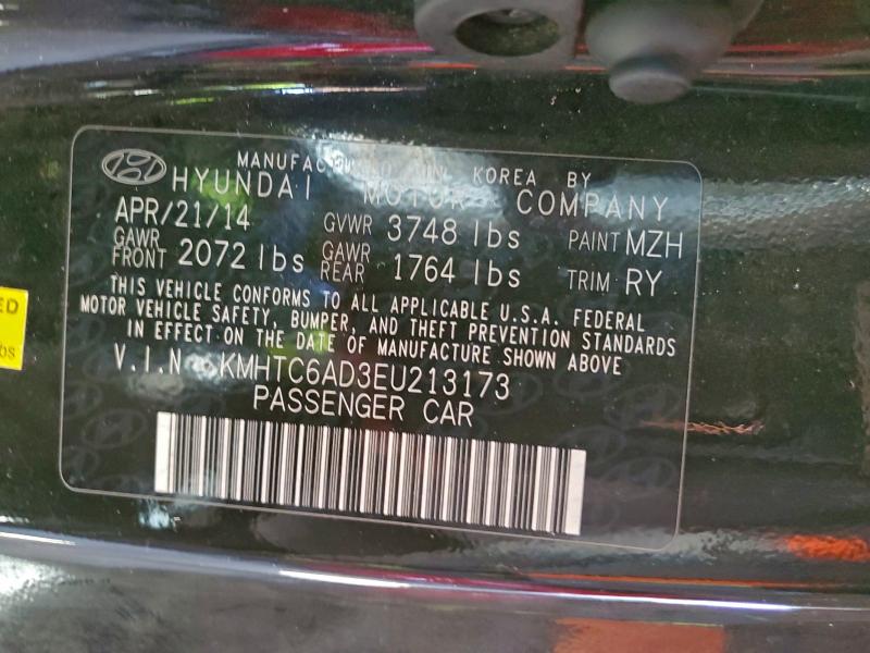 2014 HYUNDAI VELOSTER #3305639763