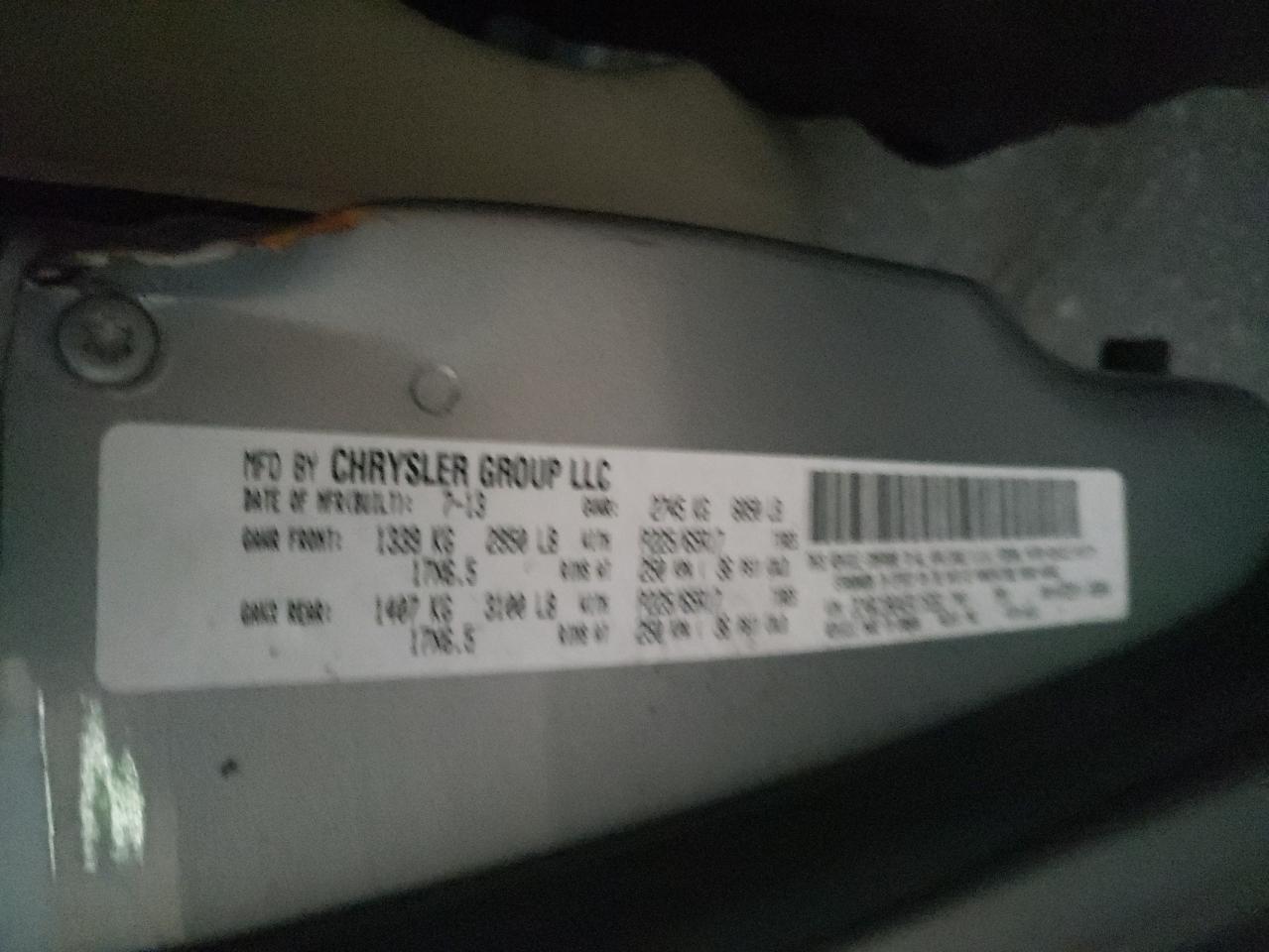 CHRYSLER TOWN & COUNTRY TOURING