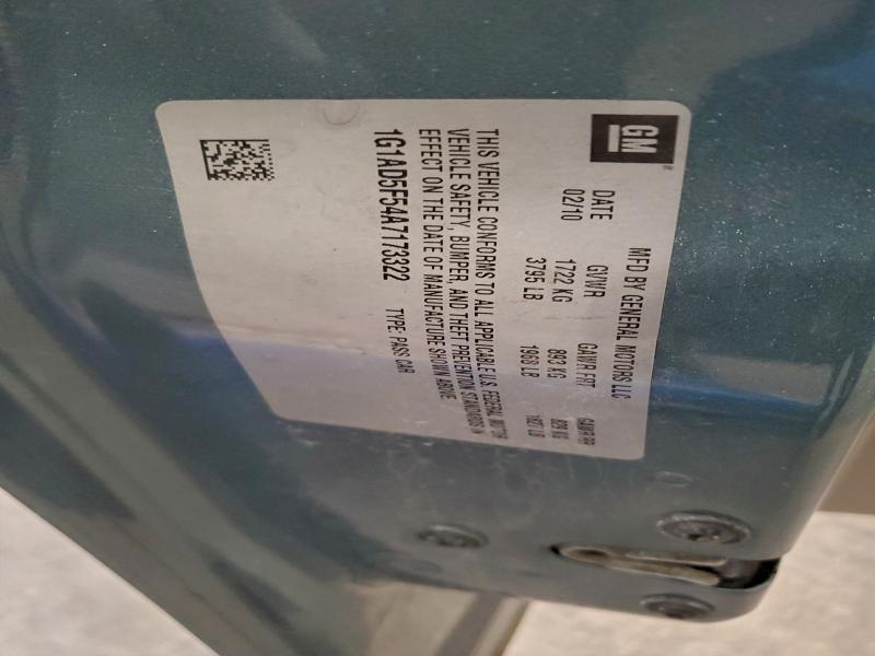 2010 CHEVROLET COBALT 1LT #3296349159