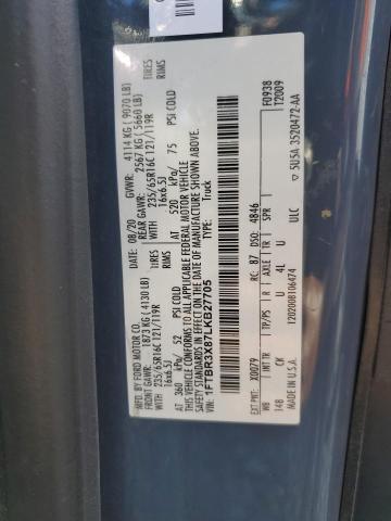 2020 FORD TRANSIT #3310408041