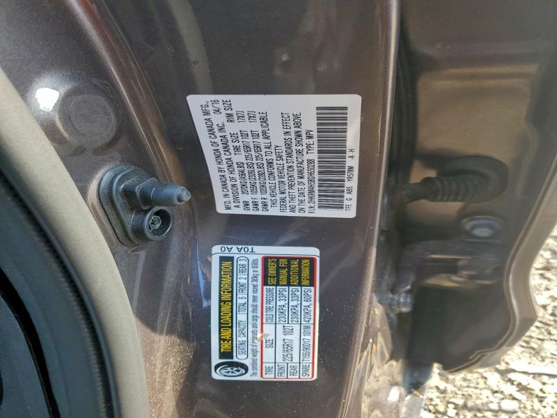 2016 HONDA CR-V EX #3297962801