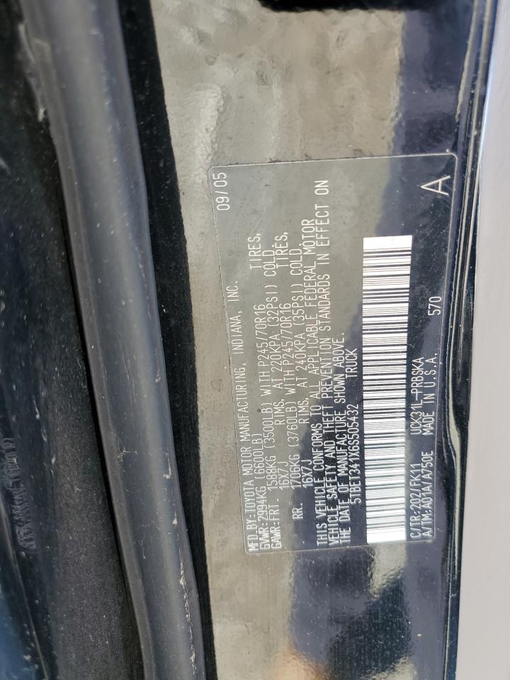 Lot #3282591909 2006 TOYOTA TUNDRA DOU