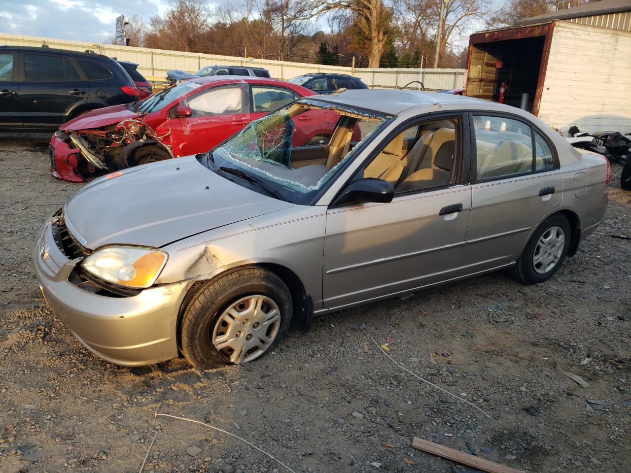 Lot #3301358394 2001 HONDA CIVIC LX