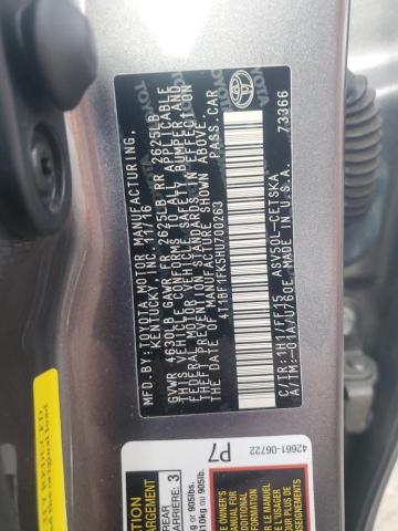 2017 TOYOTA CAMARY SE 4T1BF1FK5HU700263