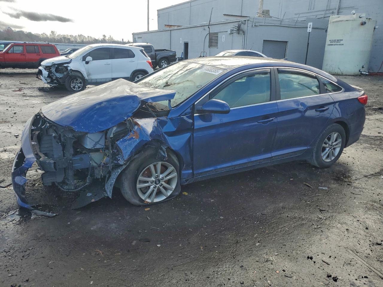 Lot #3301700632 2017 HYUNDAI SONATA SE