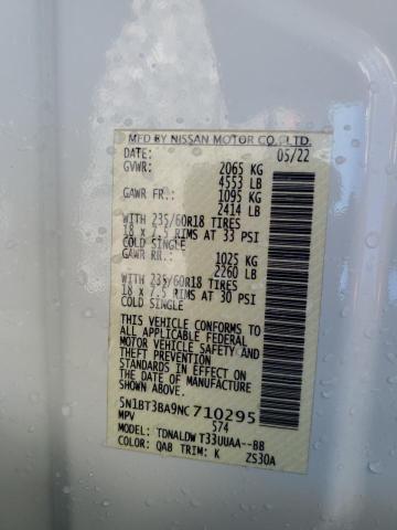 2022 NISSAN ROGUE SV #3302913066