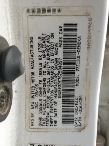 2006 TOYOTA COROLLA CE #3287876099