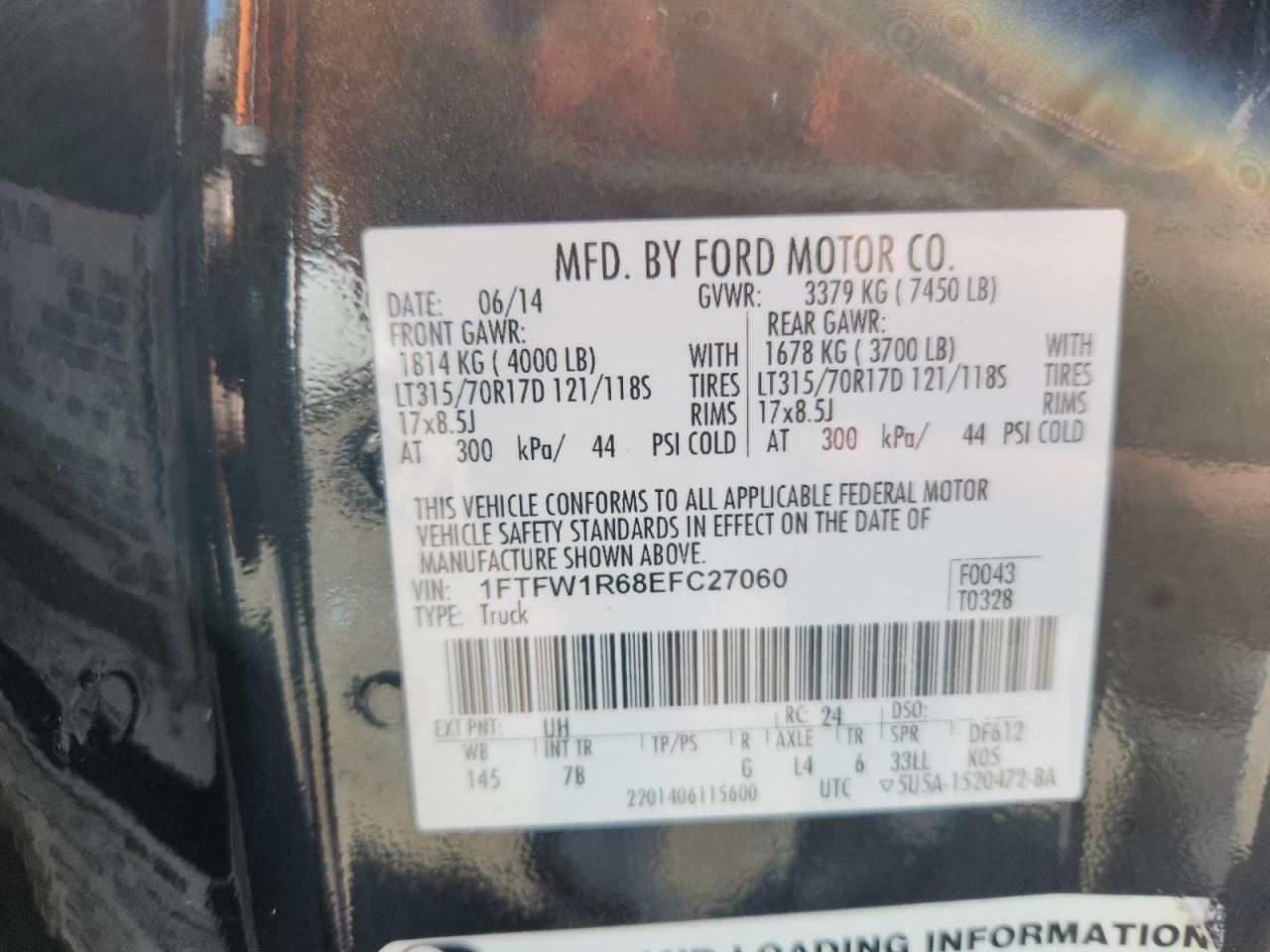 FORD F-150 SVT RAPTOR