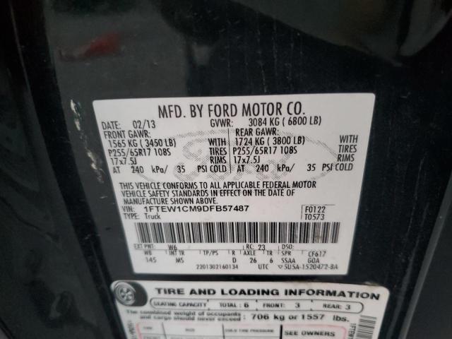 2013 FORD F150 SUPER #3293318427
