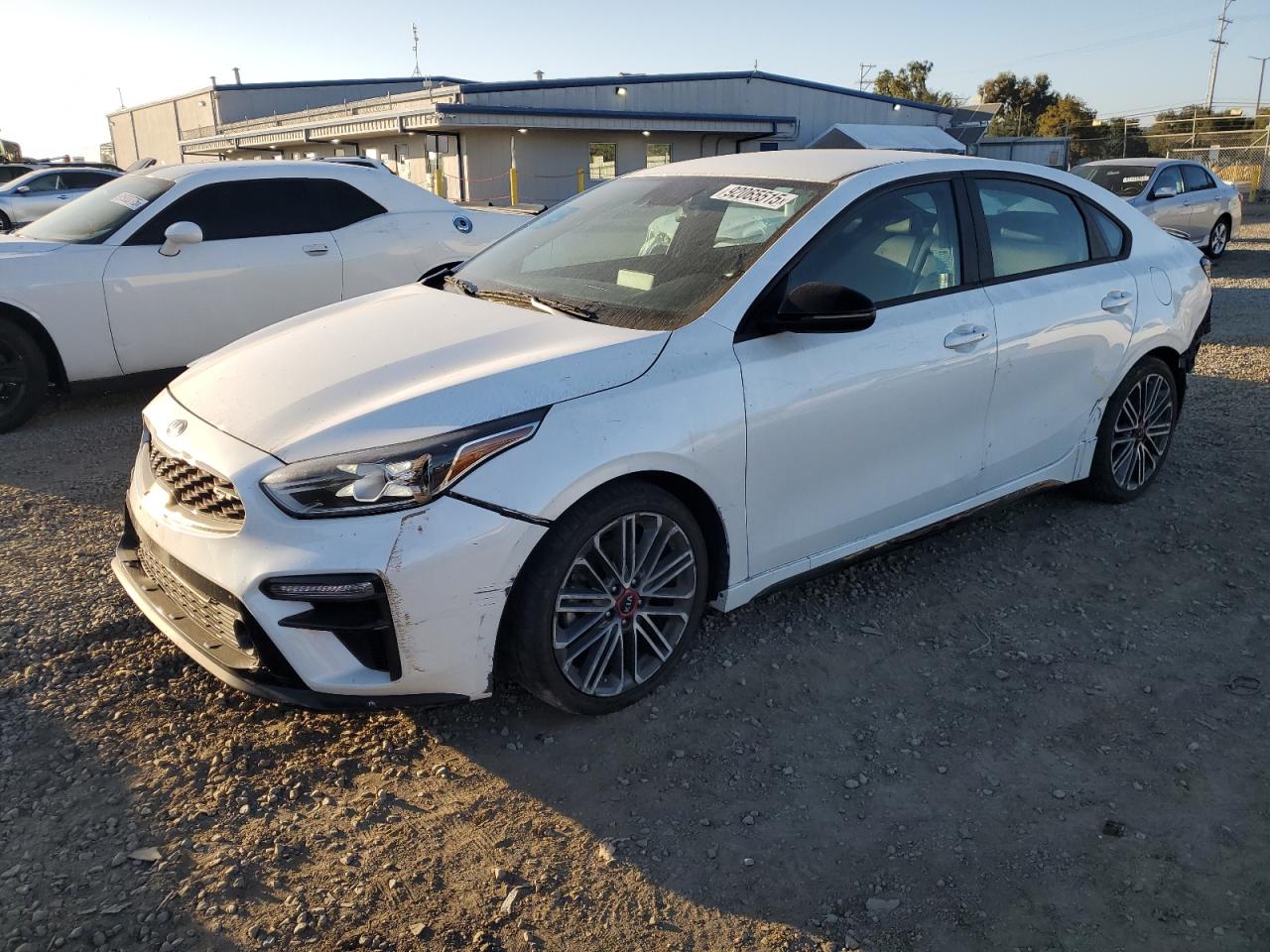 Lot #3318065376 2021 KIA FORTE GT