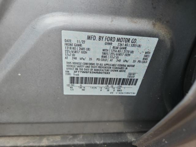 2022 FORD MAVERICK X #3304515486