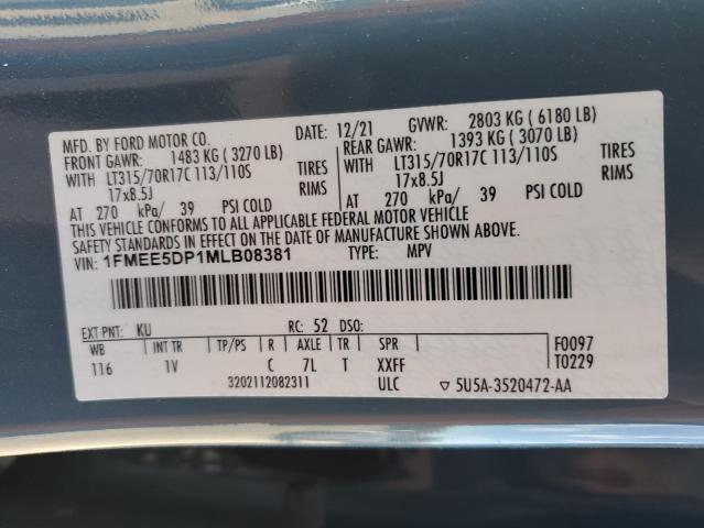 2021 FORD BRONCO BAS #3301791358