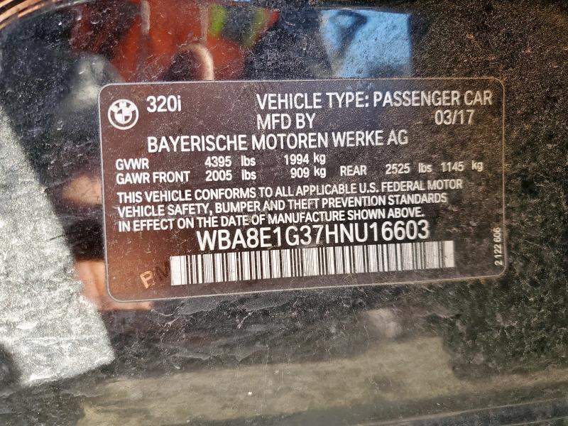 2017 BMW 320 I #3301592622