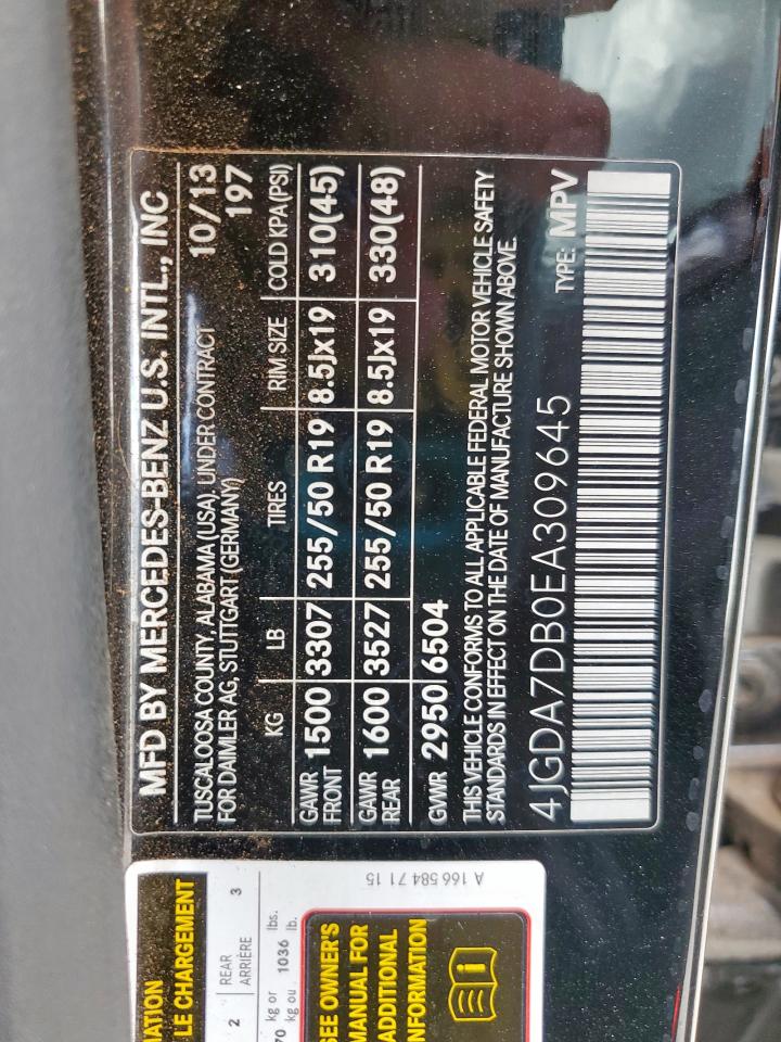 MERCEDES-BENZ M-CLASS 550 4MATIC