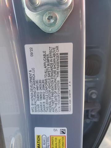 2022 HONDA ACCORD HYB #3304779925