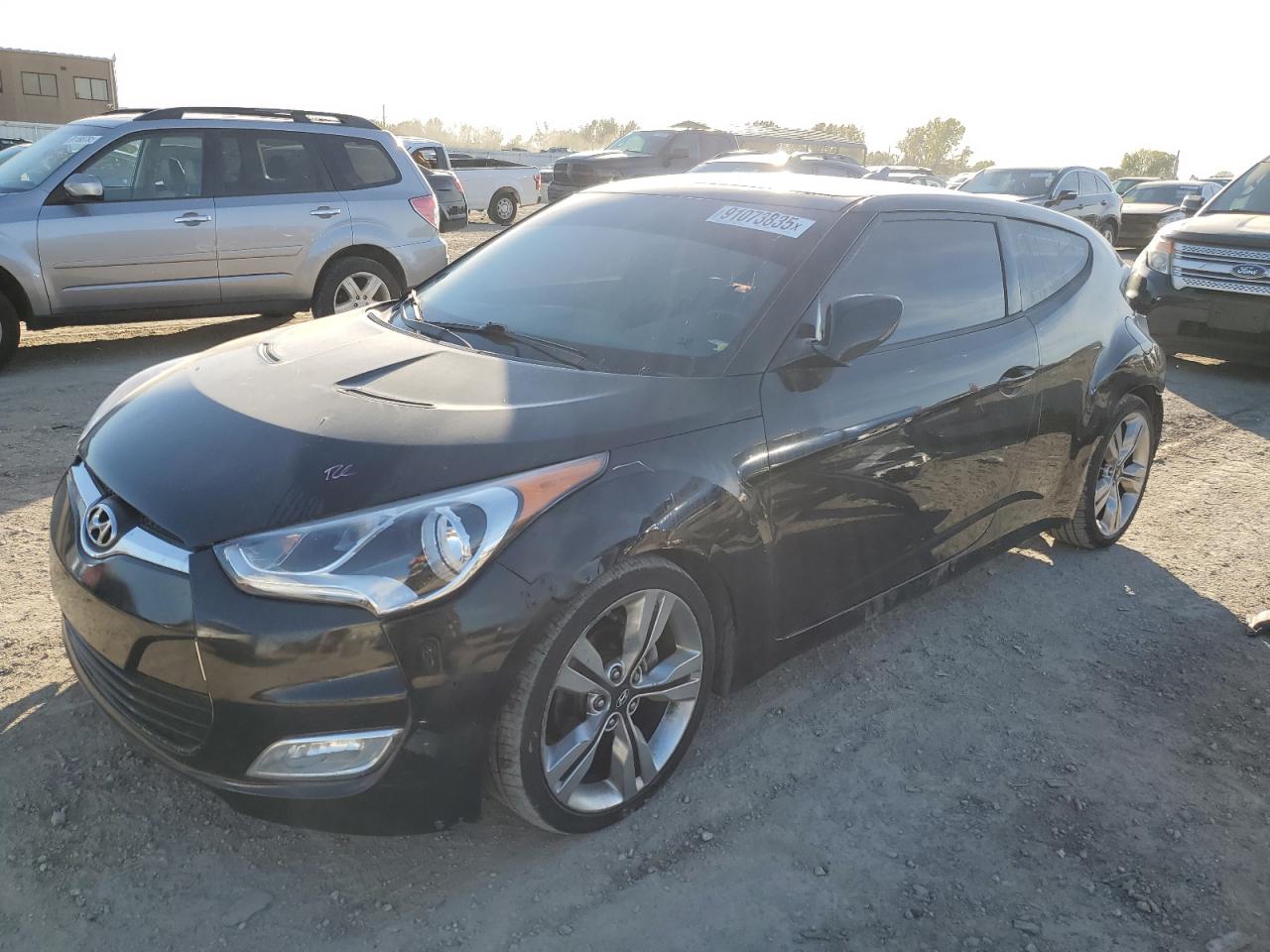 Lot #3298156254 2012 HYUNDAI VELOSTER