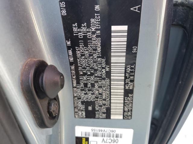 2005 TOYOTA SIENNA XLE #3297346780