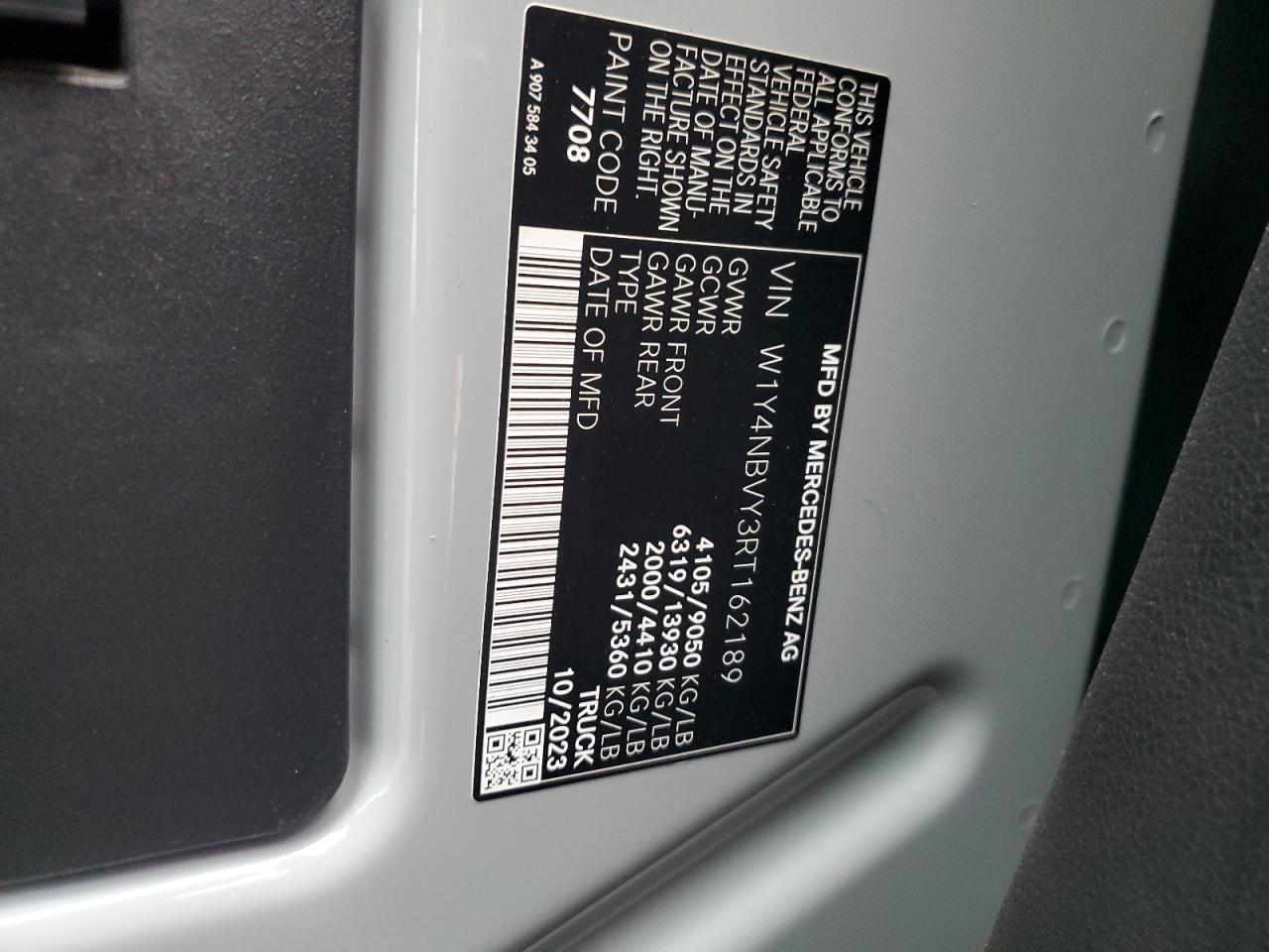 MERCEDES-BENZ SPRINTER 2500