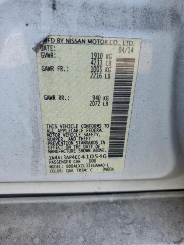 2014 NISSAN ALTIMA 2.5 - 1N4AL3AP4EC410546