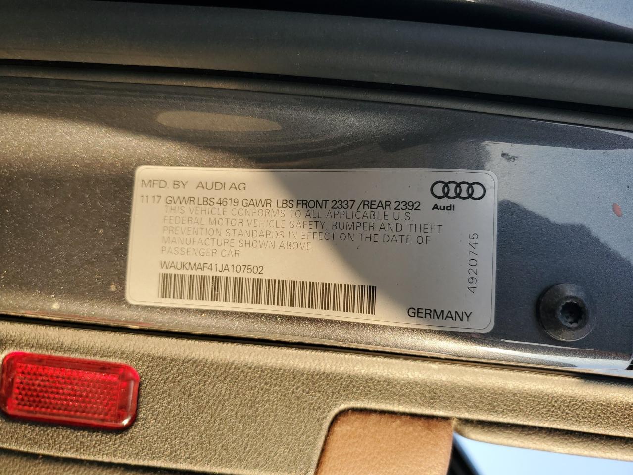 AUDI A4 PREMIUM