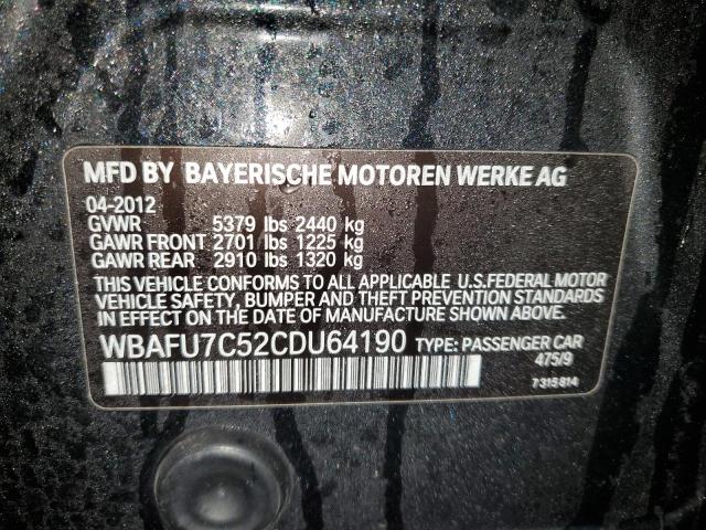 2012 BMW 535 XI #3293839592