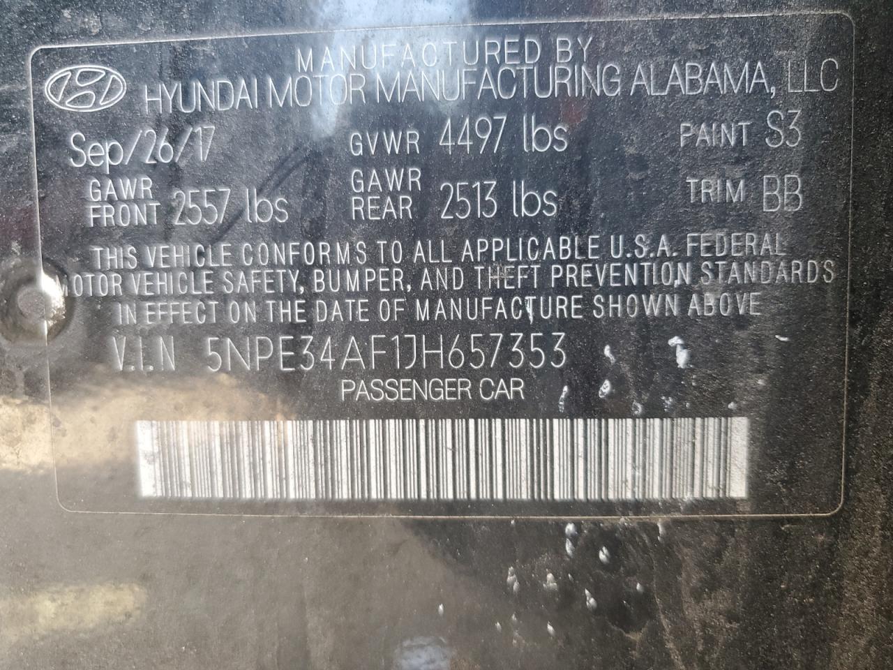 HYUNDAI SONATA SPORT