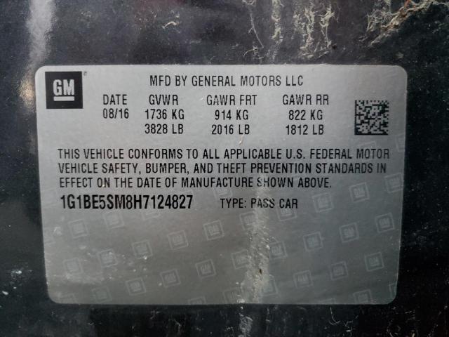 2017 CHEVROLET CRUZE LT #3278831270