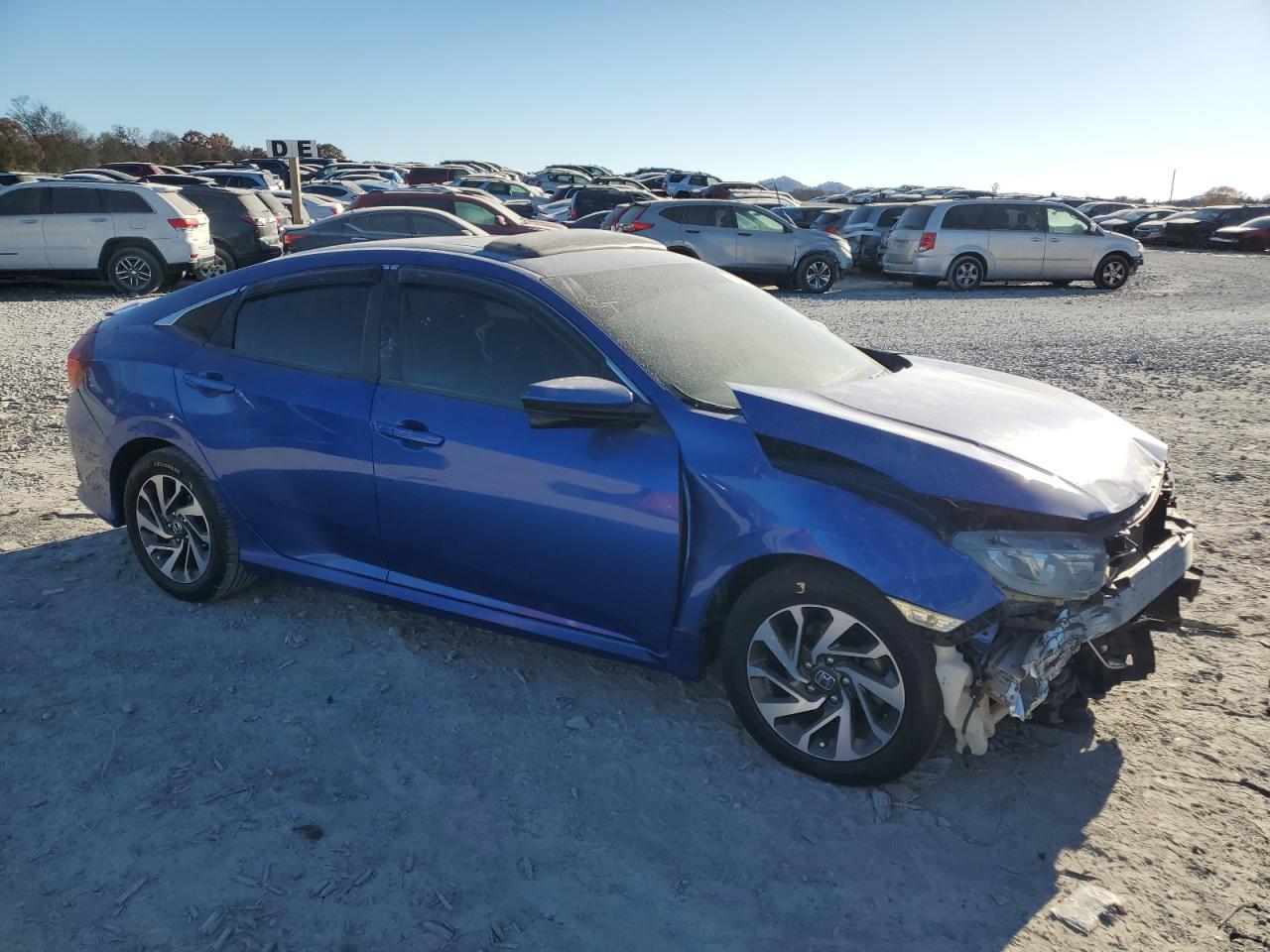 Lot #3301808387 2016 HONDA CIVIC EX