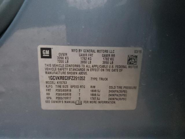 2015 CHEVROLET SILVERADO #3305302364