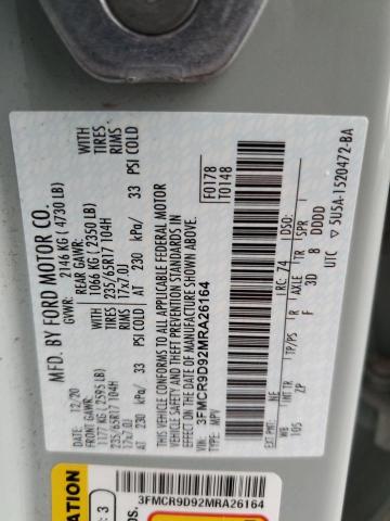 2021 FORD BRONCO SPO #3284648347