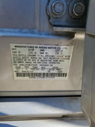 2008 NISSAN ALTIMA 2.5 #3292528690