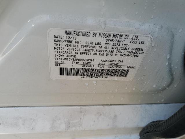 2013 INFINITI G37 BASE - JN1CV6AP8DM726316