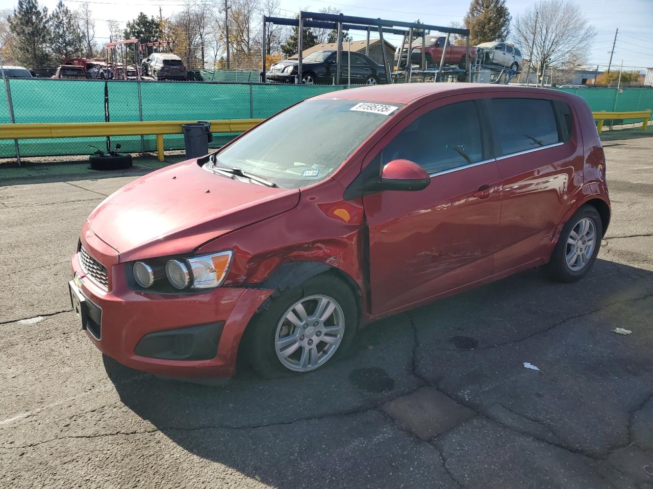 Lot #3288000150 2014 CHEVROLET SONIC LT
