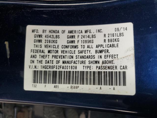 2015 HOND ACCORD HYB #3310484070