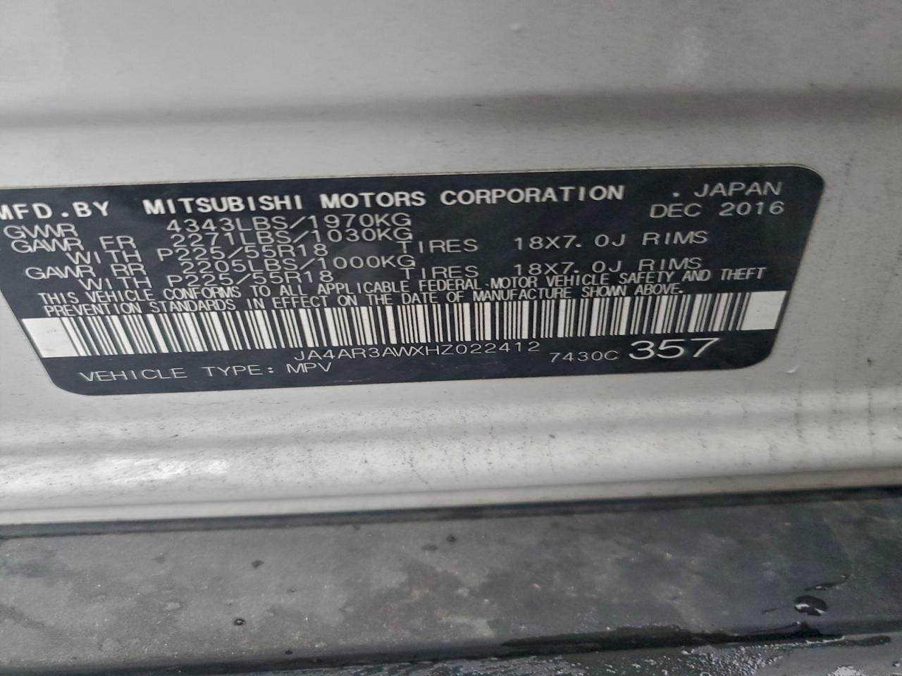 MITSUBISHI OUTLANDER ES