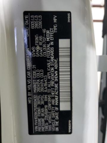 2016 VOLVO XC90 T5 #3297924834