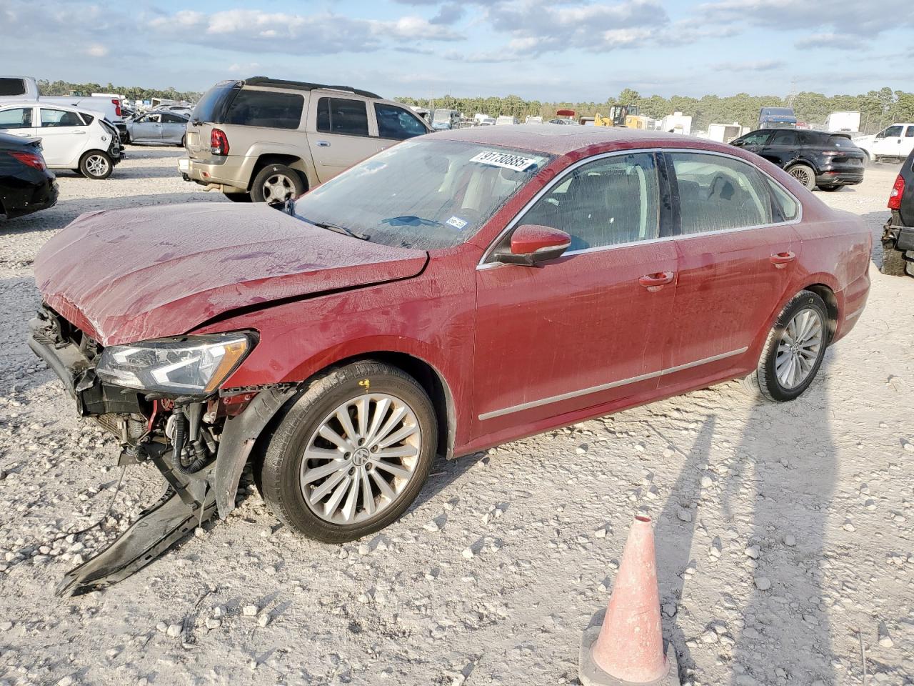 Lot #3291479013 2017 VOLKSWAGEN PASSAT SE