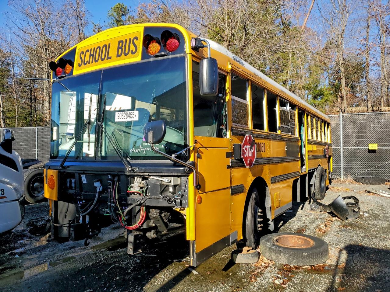 Lot #3302651031 2021 THOMAS SCHOOL BUS