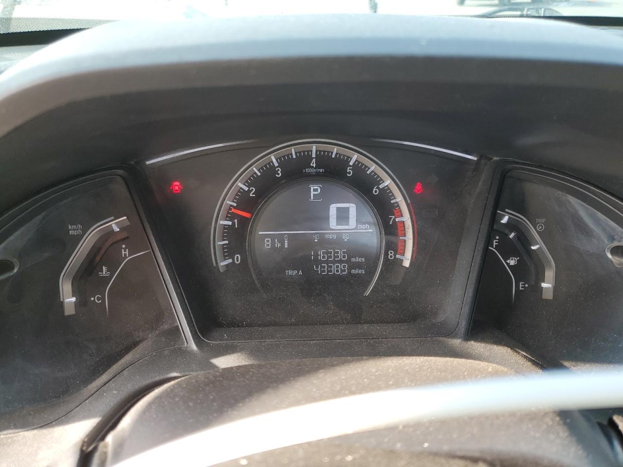 Lot #3318015489 2016 HONDA CIVIC LX