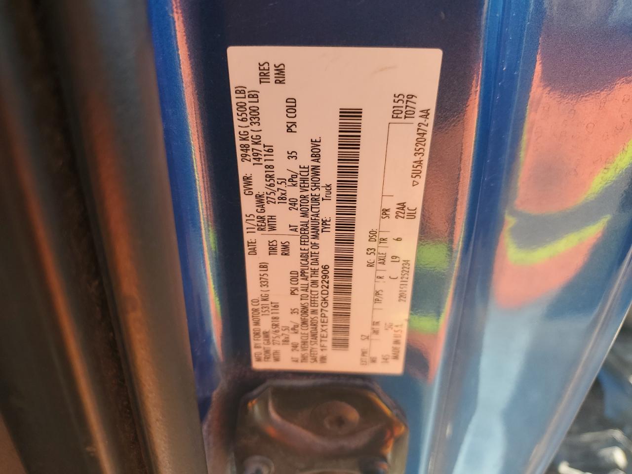 FORD F-150 SUPER CAB