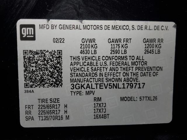 2022 GMC TERRAIN SL #3303816450