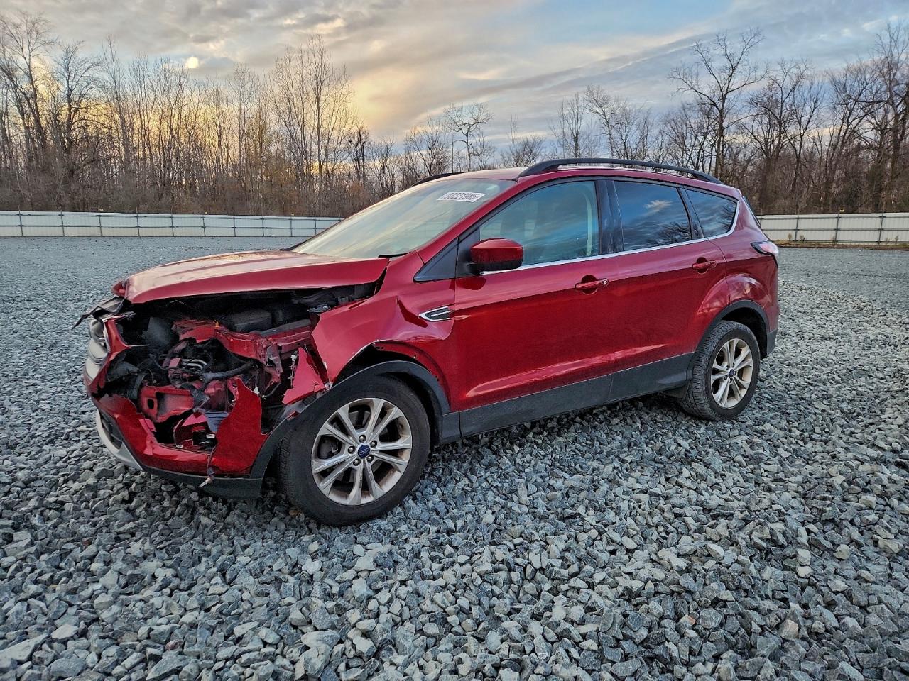 Lot #3296325492 2018 FORD ESCAPE SE