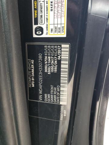 2017 MERCEDES-BENZ METRIS #3287445016